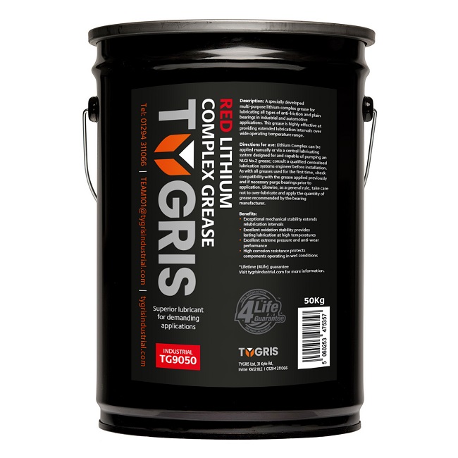 TYGRIS Red Lithium Complex Grease 50kg - TG9050